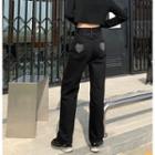 Heart High-waist Wide-leg Jeans