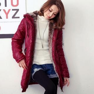 Hooded Quilted Coat