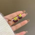 Fruit Faux Gemstone Alloy Earring