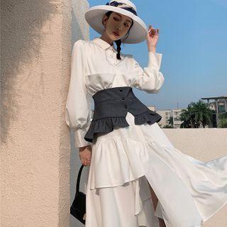 Set: Midi Shirtdress + Corset