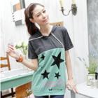 Hooded Star-print Pullover