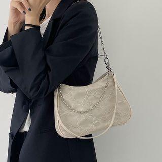 Heart Pattern Shoulder Bag / Charm / Set