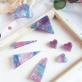 Acetate Gradient Hair Clip (various Designs)