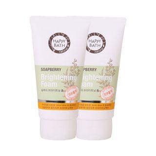 Happy Bath - Soapberry Brightening Foam 150g X 2pcs