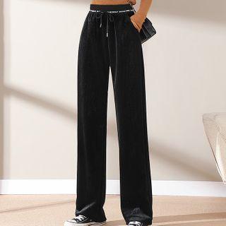 Wide Leg Pants Black - Xl