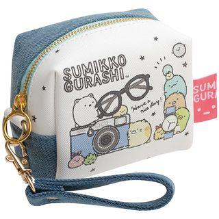 San-x Sumikko Gurashi Mini Pouch (denim Factory Series) One Size