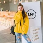 Lantern-sleeve Hoodie