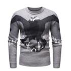 Eagle Print Sweater