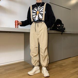 Baggy Suspender Pants