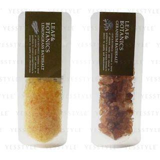 Leaf & Botanics - Bath Salt 40g - 2 Types
