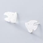 925 Sterling Silver Fish Earring 1 Pair - S925 Silver - One Size