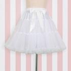 Lace-trim Petticoat Skirt