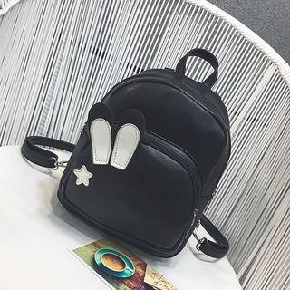 Bunny Ear Applique Backpack