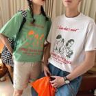 Couple Matching Short-sleeve Graphic T-shirt