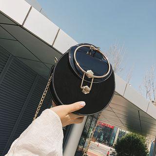 Chain Strap Hoop Handle Shoulder Bag