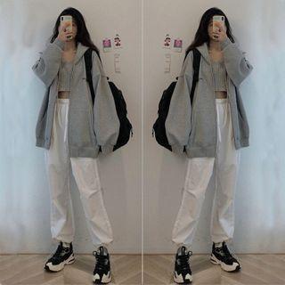 Set: Hooded Zip Jacket + Jogger Pants