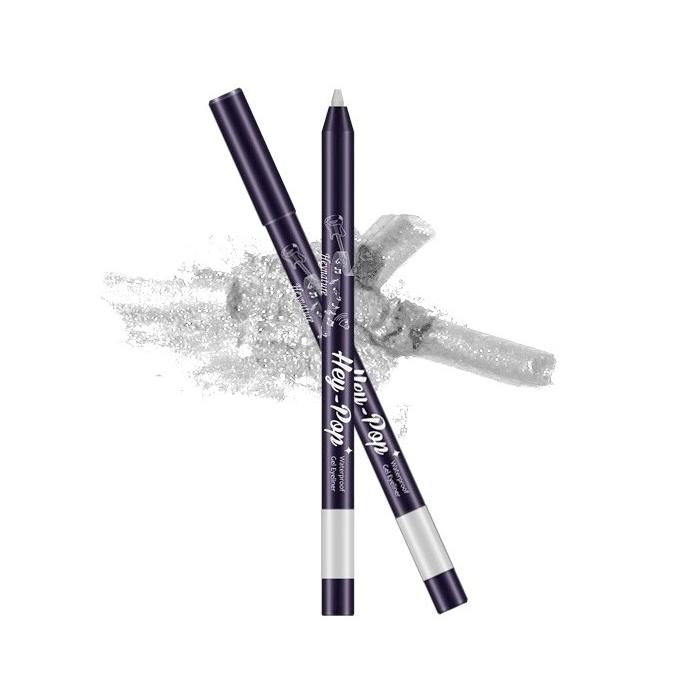 Heynature - Hey-pop Waterproof Gel Eyeliner (#7 Silver White) 0.5g