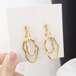 Geometry Drop Earring 1 Pair - A Shown In Figure - One Size