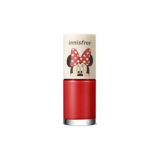 Innisfree - Real Color Nail Hello 2020 Disney Collection #213 Red Minnie