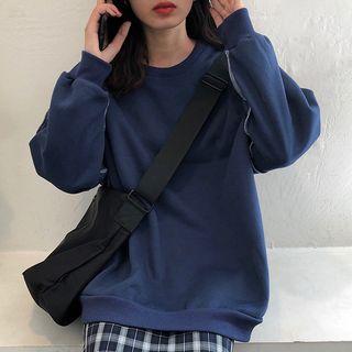 Contrast Stitch Pullover