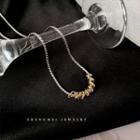 Chain Necklace 1 Pc - Silver & Gold - One Size