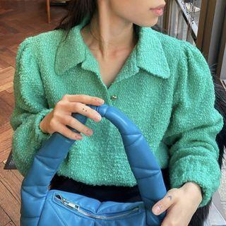 Fluffy Polo Shirt
