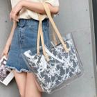 Transparent Lace Tote Bag