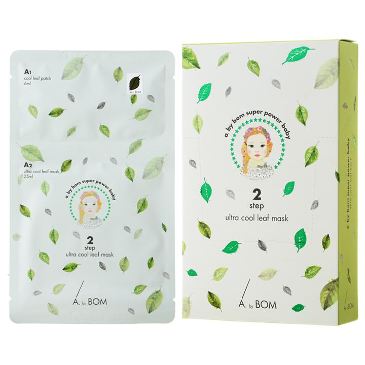 A By Bom - Ultra Cool Leaf Mask 10 Pcs