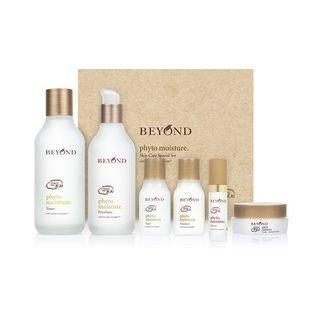 Beyond - Phyto Moisture Skin Care Special Set: Toner 150ml + 35ml + Emulsion 130ml + 35ml + Essence 5ml + Cream 5ml 6pcs