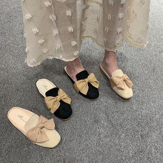 Ribbon Flat Mules