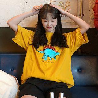 Short-sleeve T Shirt Net Semi Sleeve Top