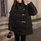 Stand Collar Padded Jacket / Vest