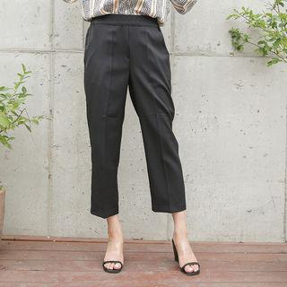 Straight-cut Dress Pants (l~xxl)