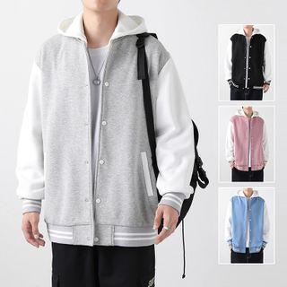 Two-tone Panel Jacket