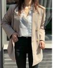 Double-breasted Long Tailored Blazer