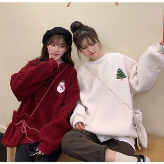 Christmas Fleece Sweatshirt