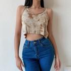Tie Dyed Cropped Tank Top