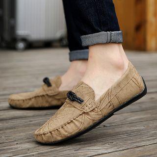 Stitched Braided Loafers