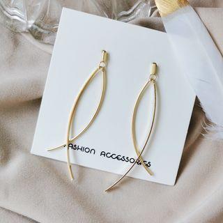 Mental Fringed Drop Earring