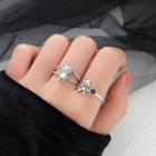 Lion / Bear Sterling Silver Ring