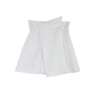 High Waist Asymmetrical Culottes
