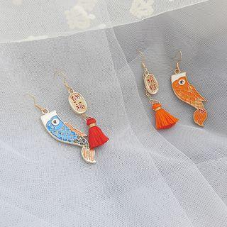 Non-matching Fortune Koi Earrings