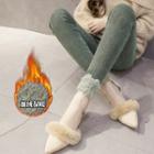 Fleece Hem Jeggings