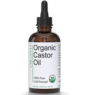 Organys - Organic Castor Oil For Hair, Eyelashes & Eyebrows, 60ml 2 Fl Oz / 60ml