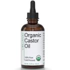 Organys - Organic Castor Oil For Hair, Eyelashes & Eyebrows, 60ml 2 Fl Oz / 60ml