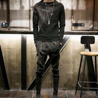 Set : Long-sleeve T-shirt + Sweatpants