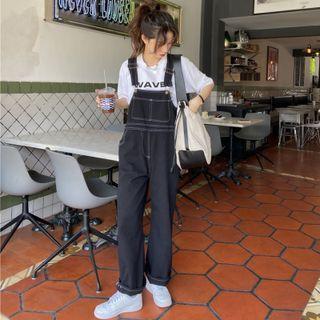 Straight-leg Jumper Jeans Black - One Size