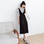 Cropped Wide Leg Jumper Pants
