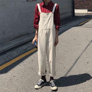 Long Sleeve Blouse / High Waist Jumper Pants