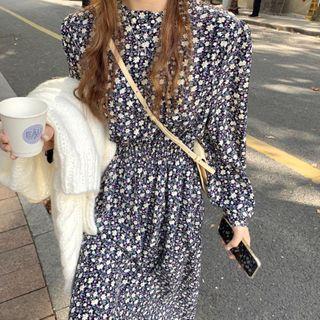 Floral Print Dress Floral - One Size